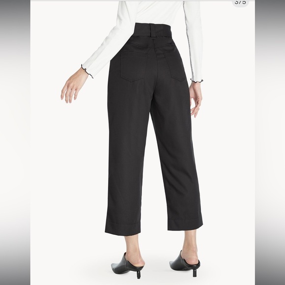 Pomelo high waist pleat trouser with belt - Picture 5 of 6